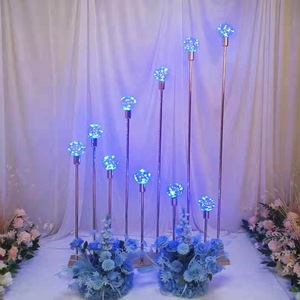 Support à fleurs en métal de qualité supérieure, moderne et multifonctionnel, robuste, en fer, pour la décoration de l'entrée d'un hôtel - Product Image 2