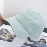 Gorra de béisbol de marca Unisex Color sólido Sombrero de algodón informal, 6 paneles sin estructurar Logotipo bordado personalizado Sombreros de papá