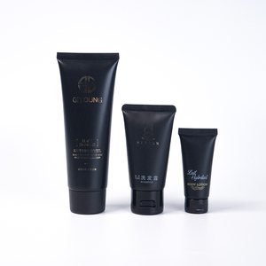 Tube rond en plastique <span class=keywords><strong>noir</strong></span> personnalisable <span class=keywords><strong>de</strong></span> 20 ml, 30 ml, 80 ml, 100 ml, crème BB, crème <span class=keywords><strong>CC</strong></span>, lotion, écran solaire SPF, emballage cosmétique <span class=keywords><strong>de</strong></span> haute qualité - Product Image 4