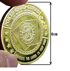 โลหะใหม่40มิลลิเมตร3สีเคลือบทองเงินชุบเหล็กที่ว่างเปล่าที่กำหนดเองทำชิปโป๊กเกอร์เหรียญ - Product Image 2