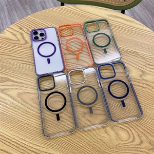 Funda Original de Metal con Protector de Lente para iPhone 16 Pro Max, Funda Transparente con Esquinas Reforzadas para iPhone 17 - Product Image 4