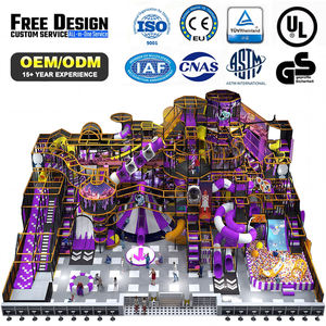 Büyük neşeli eğlence macera büyük çocuklar kapalı yumuşak oyun alanı kapalı ekipman fiyat çocuklar için - Product Image 1
