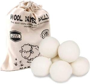 Productos Nuevos 2024, Productos de Lavandería, Bola de Secadora de Fieltro de Lana Ecológica, Bola de Secadora de Ropa Reutilizable con Aroma, Juego de <span class=keywords><strong>Lavadora</strong></span> - Product Image 2