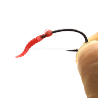 Aligneur de vers pour la pêche à la carpe, équipement terminal, Kicker rouge, Tailles S et L, compatible avec les hameçons 1/2/4/6/8