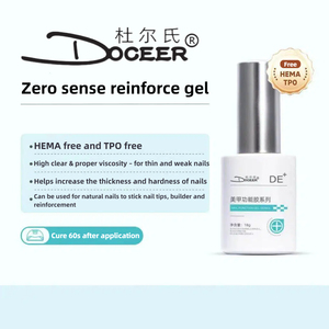 Gel UV pour ongles de haute qualité, non toxique, sans HEMA, sans TPO, à effet renforcé, 18 ml, vente chaude, vegan - Product Image 2