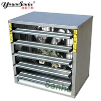 Ventilateur d'échappement mural en acier inoxydable de 750mm Extracteur de pression négative Ventilation Refroidissement pour ferme avicole