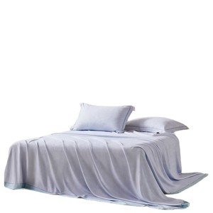 Bamboo Fiber Cooling Mat Bed Sheet Set 1.5m 1.8m 2.0m Size Soft Breathable <b>Foldable</b> <b>Mattress</b> Cover for Summer Sleep - Product Image 1