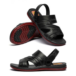 Vente en gros <span class=keywords><strong>de</strong></span> pantoufles pour hommes <span class=keywords><strong>de</strong></span> haute qualité au meilleur prix, confortables, respirantes, antidérapantes, résistantes à l'usure, avec semelle extérieure bicolore, <span class=keywords><strong>sandales</strong></span> pour hommes - Product Image 2