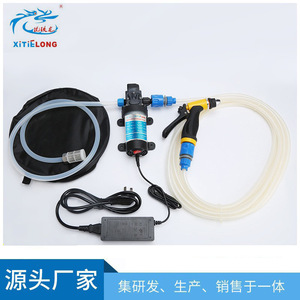 Manufacturer-Supplied 80W <b>Portable</b> High-Pressure Electric <b>Car</b> <b>Washer</b> Household Water Jet Cleaner - Product Image 2