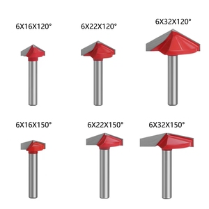 <span class=keywords><strong>Fraise</strong></span> <span class=keywords><strong>à</strong></span> <span class=keywords><strong>chanfreiner</strong></span> et <span class=keywords><strong>à</strong></span> graver 3D en alliage haute précision, revêtement TiCN, queue de 6 mm, outil de gravure en V <span class=keywords><strong>à</strong></span> 90 degrés pour le travail du bois, OEM - Product Image 6