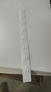 Hookei Hot-Selling Customized <b>Plastic</b> Supermarket s High Capacity Hanging <b>Strips</b> Support Color Size Logo Customized - Product Image 4