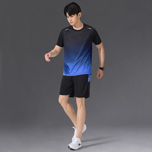 批发快干两件套衬衫和短网球服男女网球服 - Product Image 5