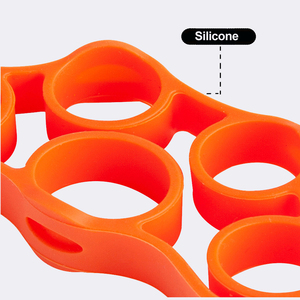 Kangsong KSB-008D Ensemble de 3 poignées en caoutchouc de silicone 3kg/4kg/5kg, bande de résistance pour exercices de renforcement des doigts et entraînement - Product Image 4