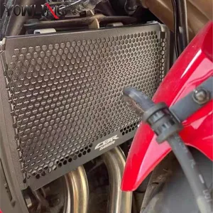 สำหรับฮอนด้า <span class=keywords><strong>CBR500R</strong></span> CB500F CBR 500R 2013-2022 <span class=keywords><strong>2023</strong></span> 2024 2025 2026 รถจักรยานยนต์หม้อน้ำการ์ดเกรลล์ COVER CBR400R 2022-2024 2025 - Product Image 2