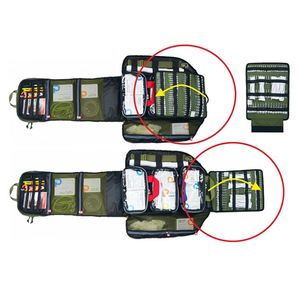 Bolsa de Protección Táctica para Ampollas, Organizador Compacto de Medicamentos para Respuesta a Emergencias, Botiquín de Primeros Auxilios - Product Image 2