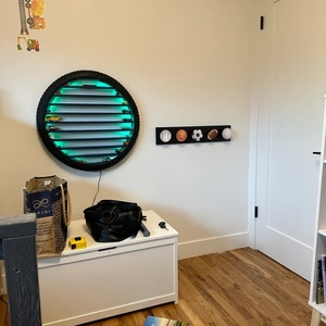 Étagère murale en bois pour exposition de voitures, étagère flottante pour exposition de voitures <span class=keywords><strong>Hot</strong></span> <span class=keywords><strong>Wheels</strong></span>, étagère pour pneus, organisateur de <span class=keywords><strong>garage</strong></span> pour voitures jouets, rangement pour voitures jouets - Product Image 4