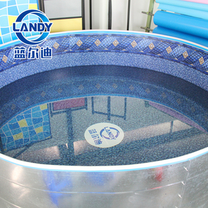 Revêtement de <span class=keywords><strong>piscine</strong></span> en vinyle <span class=keywords><strong>PVC</strong></span> renforcé bleu océan imperméable anti-poussière pour piscines <span class=keywords><strong>hors</strong></span> <span class=keywords><strong>sol</strong></span> - Product Image 5