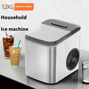 Máquina de hielo eléctrica portátil de alta calidad, ajustable, para encimera, con forma adaptable, adecuada para uso doméstico y de oficina. - Product Image 6