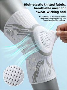 Aofit Rodillera Deportiva Transpirable <span class=keywords><strong>para</strong></span> <span class=keywords><strong>Correr</strong></span> y Baloncesto, con Almohadillas Ajustables <span class=keywords><strong>para</strong></span> Alivio del Dolor de Articulaciones y Artritis, <span class=keywords><strong>para</strong></span> Todas las Estaciones - Product Image 5