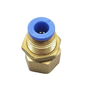 Conexiones Neumáticas de Latón <span class=keywords><strong>PMF</strong></span>, Conexión Rápida Hembra de Empuje para Manguera de Aire, Conexiones Neumáticas de Plástico con Superficie Pintada - Product Image 6