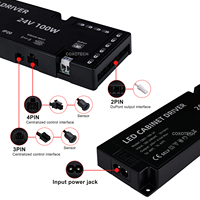 Alimentation pour éclairage de meuble, transformateur LED 12V 24V, 24W 36W 50W 60W 100W 200W, alimentation à découpage CC pour éclairage de meuble