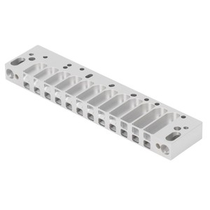 Peigne <span class=keywords><strong>Harmonica</strong></span> Partie <span class=keywords><strong>12</strong></span> <span class=keywords><strong>Trous</strong></span> Échelle <span class=keywords><strong>Chromatique</strong></span> Peigne Argent Givré Léger pour <span class=keywords><strong>HOHNER</strong></span> 270D - Product Image 3