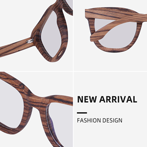 Lunettes de soleil unisexes UV400 écologiques en bois de bambou, lunettes de soleil tendance pour la conduite, nouveau produit tendance - Product Image 3