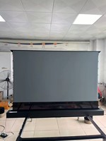 2024 nouveau Telon 100 "pouces écran de Projection en hausse de sol de haute qualité écran électrique