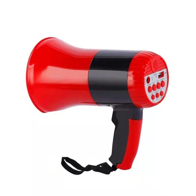 Portable Handheld Lithium Battery Megaphone Built-in Microphone Recording Loudspeaker for Outdoor Stall Display 20