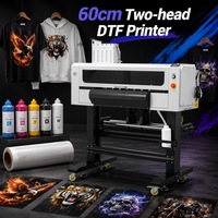 Vente directe usine – Imprimante DTF 60 cm avec double tête I3200 A1 / I1600 A1, machine d'impression par transfert sur film PET 24 pouces pour vêtements