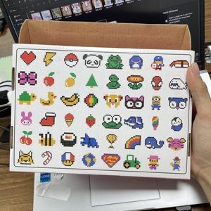 ชุดตัวต่อโมเสคพิกเซลแบบมอนเตสซอรี่ 700+ ชิ้น ของเล่นเสริมพัฒนาการสร้างสรรค์ ฝึกทักษะกล้ามเนื้อมัดเล็ก HALO OEM ODM - Product Image 3