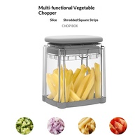 Coupe-légumes multifonctionnel à pression pour la cuisine domestique, spécialisé pour les chips de pommes de terre, les radis, les concombres et les oignons