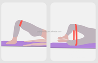 Bandas de resistencia elásticas para fitness, producto en línea, producto en oferta