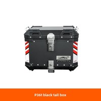 LOBOO Turp Modifikasyonu Alüminyum Alaşımlı IPX6 Su Geçirmez Anahtarlı Kilit Hızlı Çıkarma Modeli V0078 Vespa150 Spring Sprint GTS300 Bagaj