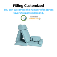 Canapé modulaire pliable personnalisé pour enfants : chaises, lits et coussins de grimpement coulissants pour garçons et filles