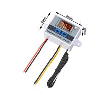 Controlador de Temperatura Digital por Microcomputadora XH-W3001 DC 110V-220V 1500W 10A, Termostato con Pantalla de Plástico IP43