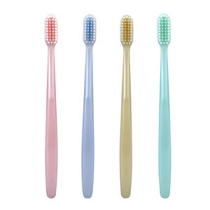 Brosse à dents personnalisable à poils souples pour le soin des gencives, nettoyage des dents, utilisation manuelle, voyage, adultes, usage domestique, personnalisation en usine SF1206 - Product Image 1