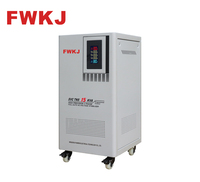 Estabilizadores de Voltaje Automáticos Trifásicos de Alta Precisión FWKJ de 15KVA y 220V, CA 50Hz/60Hz, para Regulador de Voltaje SVC/TNS