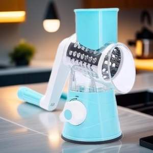 เครื่องหั่นผักผลไม้แบบมือหมุน ชีส เครื่องหั่นทรงกลม - Product Image 2