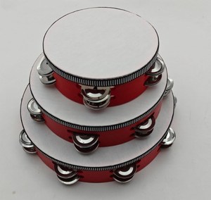 Wholesale 4/6/7/8/10inch Adults Hand Single Row Held Tambourine <strong>Drum</strong> for <strong>Wedding</strong> - Product Image 3