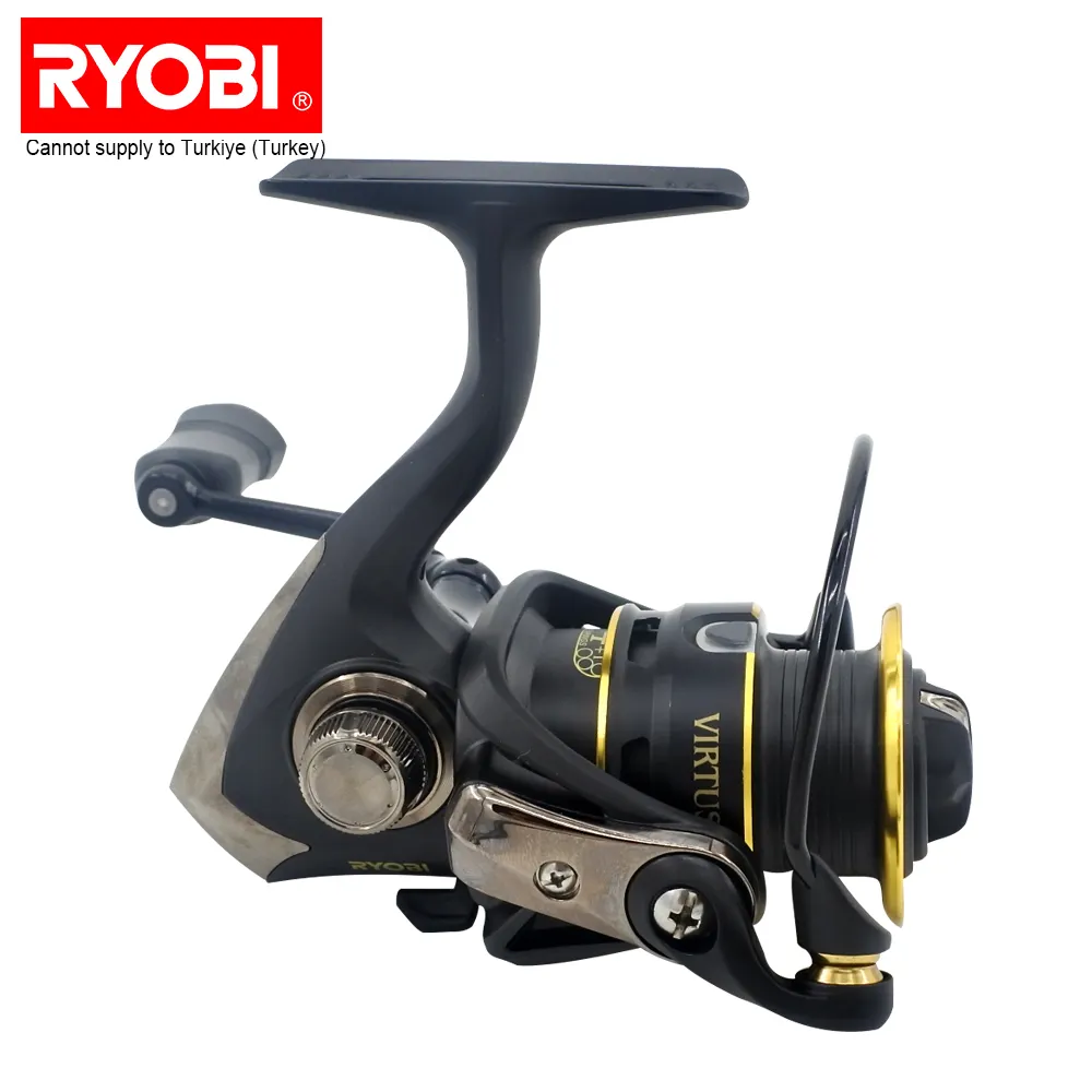 RYOBI VIRTUS 1000-8000 Metal Spinning Fishing Reels Rotative