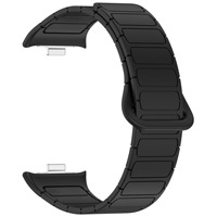 Bracelet de montre en silicone magnétique avec fermoir magnétique pour Mi Band 9Pro RedmiWatch5 Red Rice Watch 6