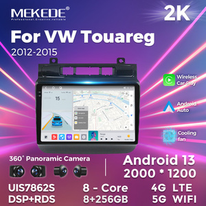 MEKEDE MS Android 12 8 + 128G écran tactile autoradio pour VW <span class=keywords><strong>Touareg</strong></span> 2012-2015 car-play SWC AM FM voiture vidéo <span class=keywords><strong>auto</strong></span> - Product Image 5
