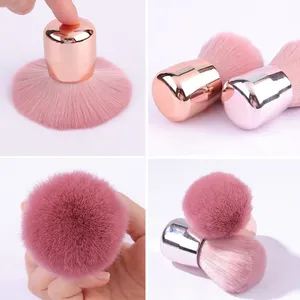 1 Pinceau professionnel pour nail art en forme de champignon, pour peinture, gel, dépoussiérage et maquillage, accessoires et outils de manucure - Product Image 2
