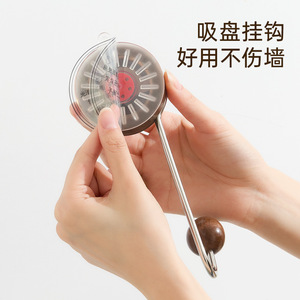 Suction Cup Hooks Double Hook 5kg Load Capacity Vacuum Sealed Wall Mounted Bathroom Hooks Traceless No Drill Installation - Product Image 2