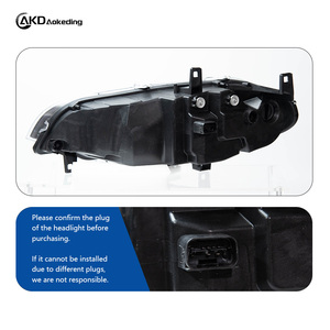 Conjunto de Faros Delanteros LED de Doble Color AKD para BMW X5 E70 2007-2013, Modificación Golden Eye DRL, Actualización Retrofit - Product Image 5