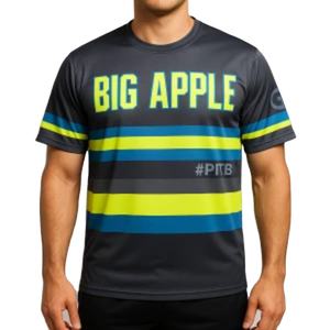 เสื้อยืดนีออน – โพลีเอสเตอร์ระบายอากาศได้ดี – ลำลอง/สำหรับออกกำลังกาย - Product Image 5