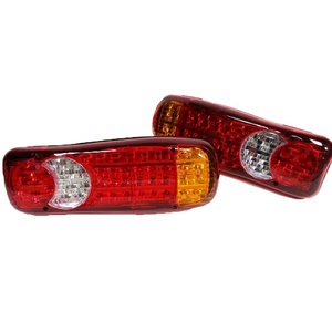Paire de feux arrière 46LED pour camion <span class=keywords><strong>DAF</strong></span> MAN pour Scania 12V - Product Image 1