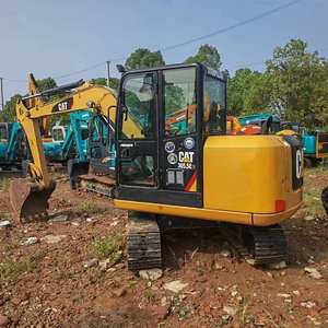 Excavadora de orugas mini Caterpillar 305.5E2 (95% nueva) con orugas de goma y garra, excavadora agrícola usada en venta - Product Image 1
