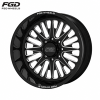 Jantes forgées FGD Pickup 8x170 Polishing 22x12 22x14x 24x12 24x14 26x12 26x14 Jantes en alliage forgé pour Ford F-350